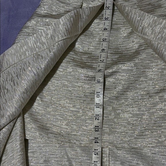 Rare Editions Shimmering Silver Formal Dress - Picture 13 of 14